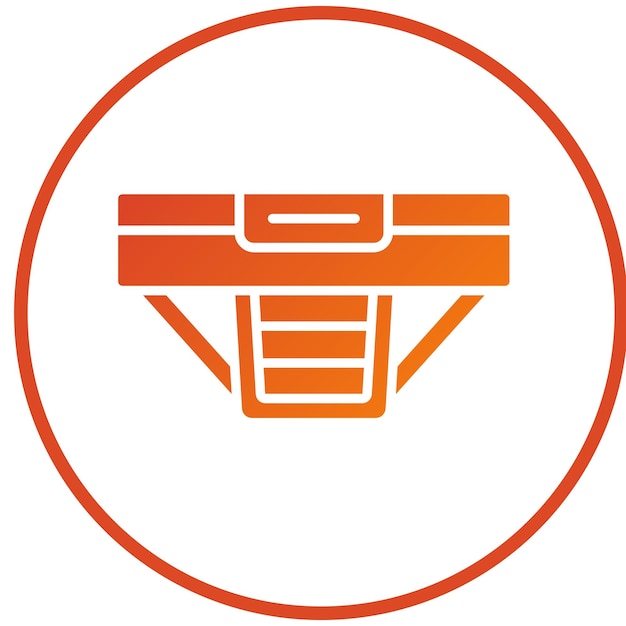 Diseño vectorial Jockstrap Estilo de icono