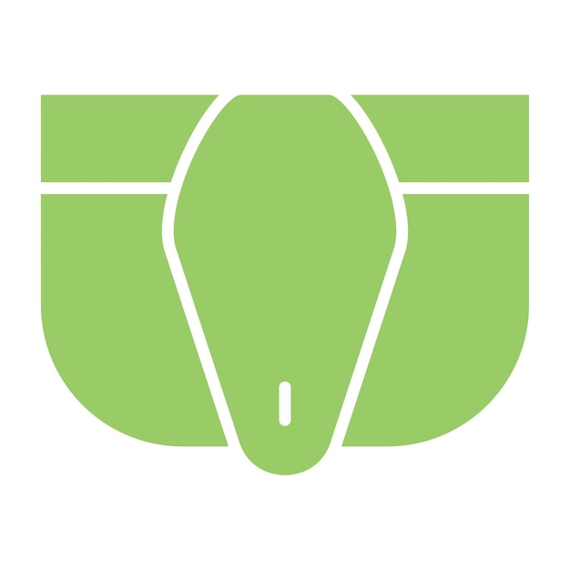 Diseño vectorial Jockstrap Estilo de icono