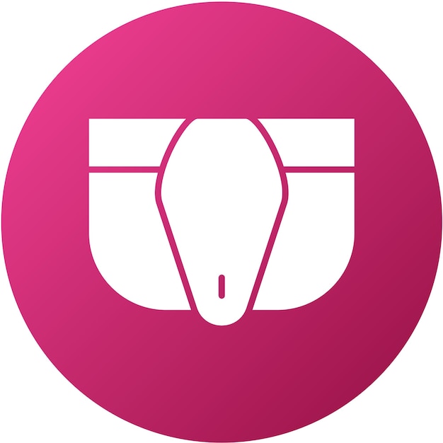 Diseño vectorial Jockstrap Estilo de icono