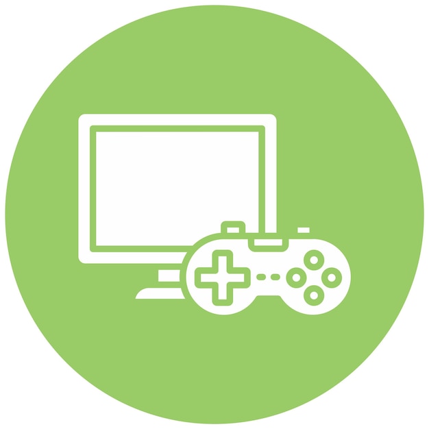 Diseño vectorial de juegos Estilo de icono