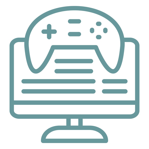 Diseño vectorial de juegos Modificando el estilo del icono