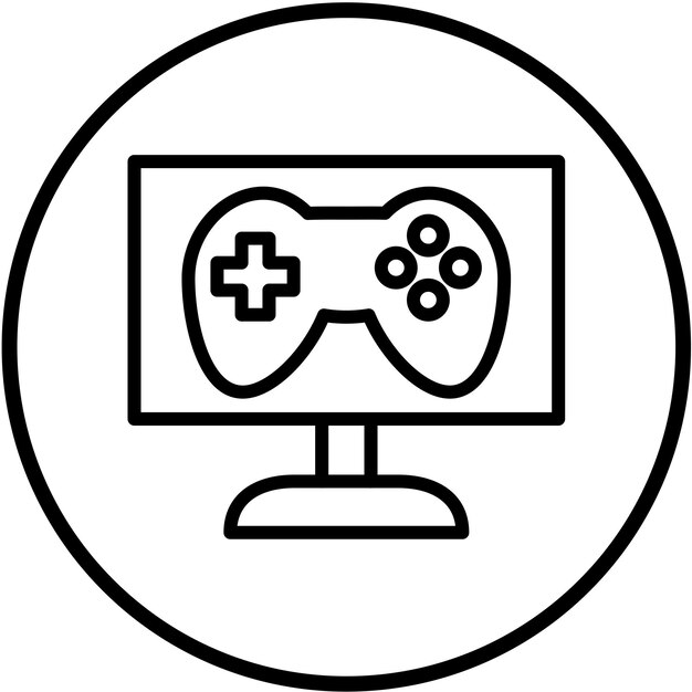 Diseño vectorial de juegos Modificando el estilo del icono