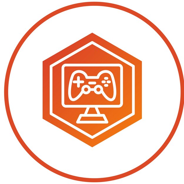 Diseño vectorial de juegos Modificando el estilo del icono