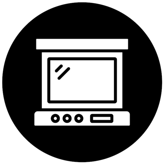 Diseño vectorial Juegos operados por monedas Estilo de icono