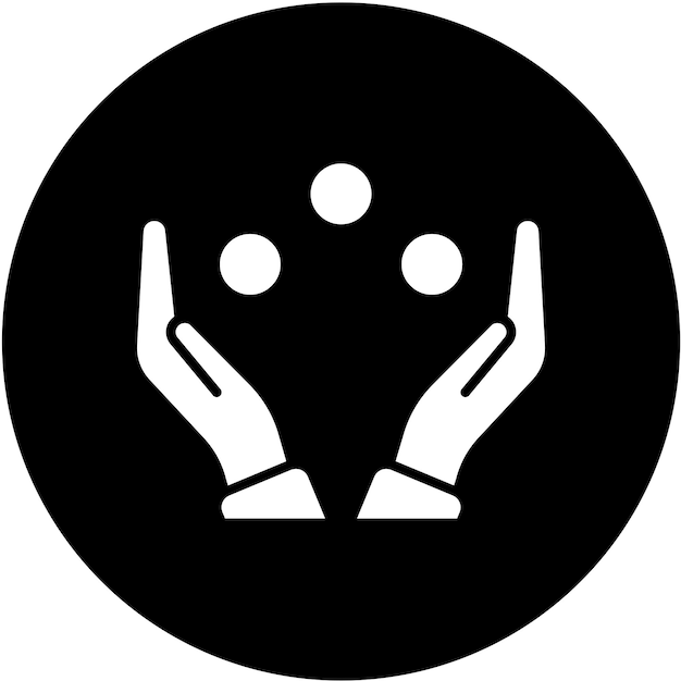 Diseño vectorial Juggler Estilo del icono