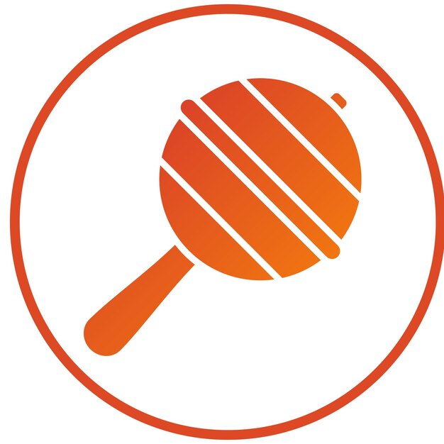 Diseño vectorial de juguetes de sacudida Estilo de icono