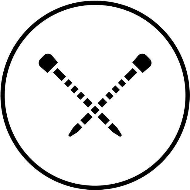 Diseño vectorial de los lazos de cables Estilo del icono
