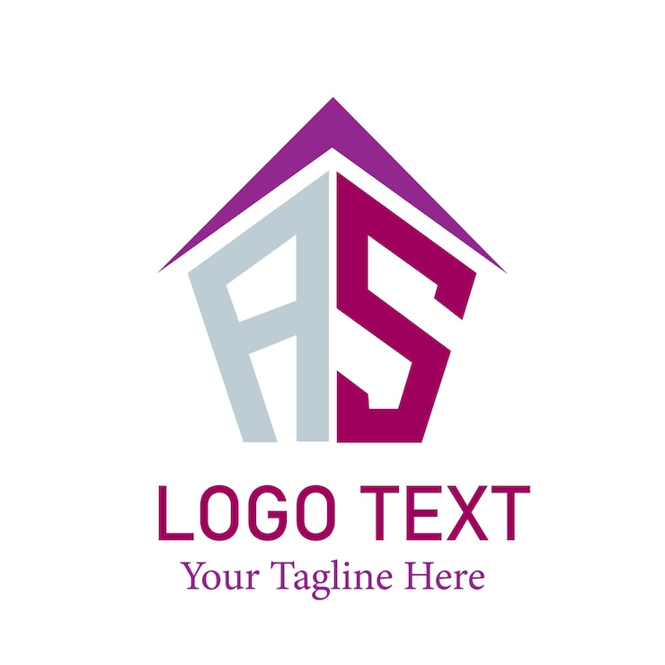 Vector diseño vectorial de la letra creativa y el logotipo