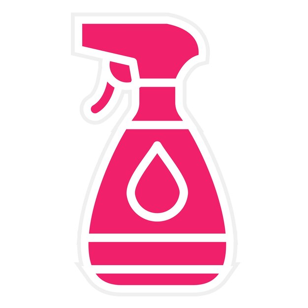 Diseño vectorial Liberador de arrugas Estilo del icono