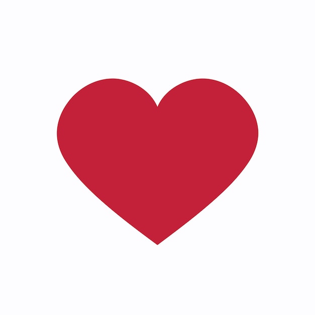 Diseño vectorial libre de moda con forma de corazón, logotipo, símbolo y etiqueta