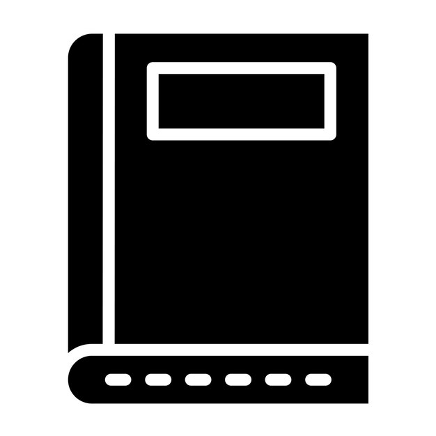 Diseño vectorial de libros Estilo de íconos