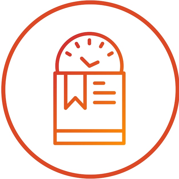 Diseño vectorial limitado Estilo de icono de stock