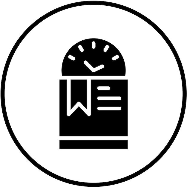 Diseño vectorial limitado Estilo de icono de stock