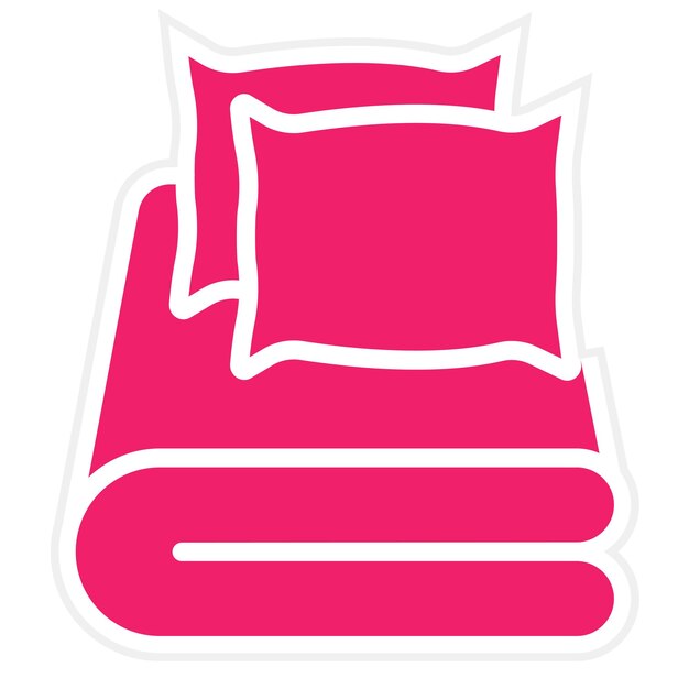 Diseño vectorial de liñas de confort Estilo del icono