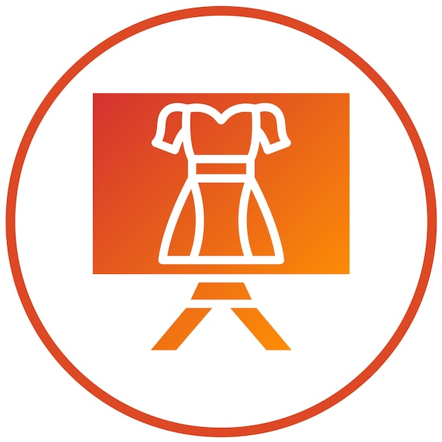 Diseño vectorial en línea Estilo del icono del producto