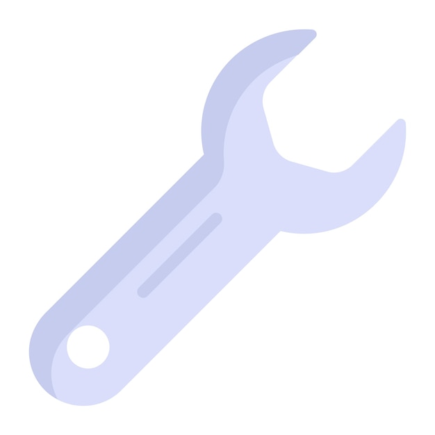 diseño vectorial de la línea de salida azul de la llave