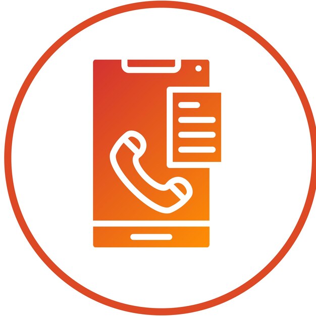 Diseño vectorial llamado por scripts Estilo de icono