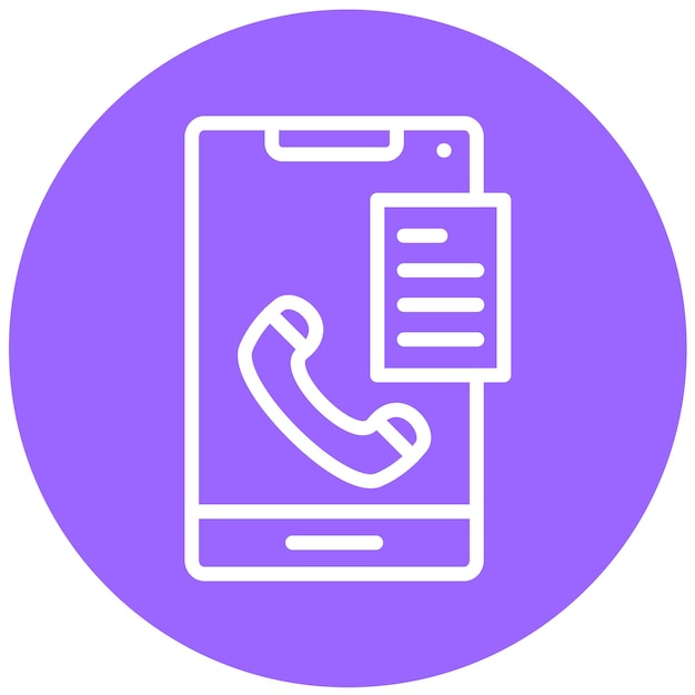 Diseño vectorial llamado por scripts Estilo de icono