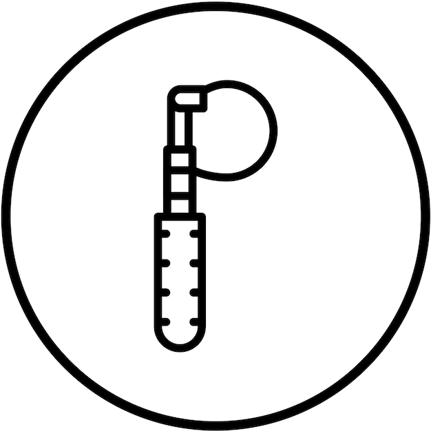 Diseño vectorial de la llave de la cadena del filtro de aceite Estilo del icono