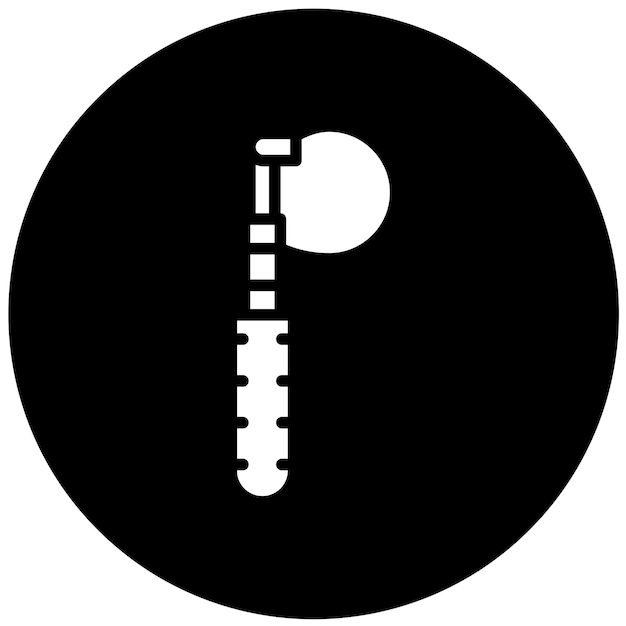 Diseño vectorial de la llave de la cadena del filtro de aceite Estilo del icono
