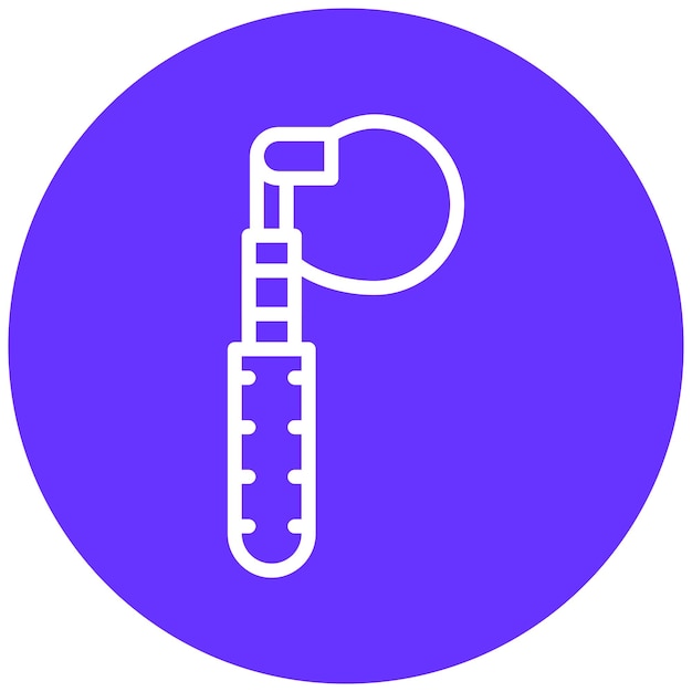 Diseño vectorial de la llave de la tapa del filtro de aceite Estilo del icono