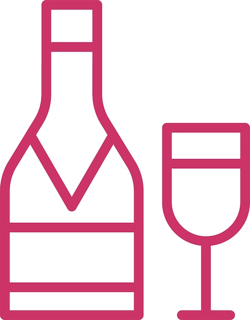 Diseño vectorial de la locura de la sidra Estilo de icono