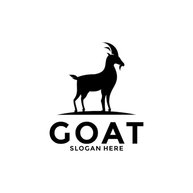 Diseño vectorial del logotipo de la cabra Creative Logotipo de la Cabra plantilla de logotipo de empresa moderna