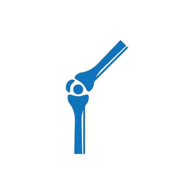 Diseño vectorial del logotipo de la clínica ortopédica