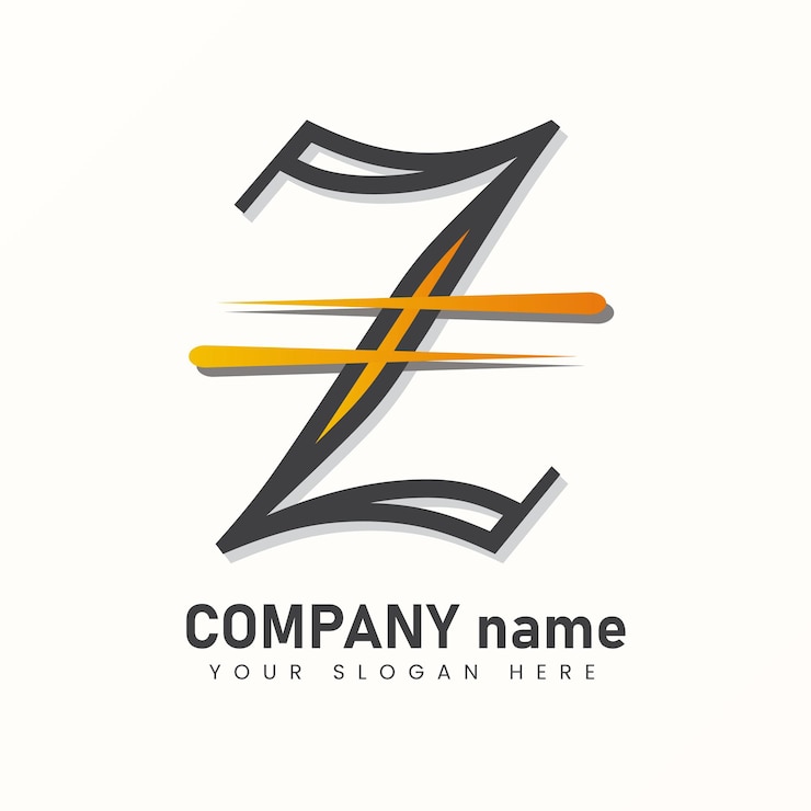 Vector diseño vectorial del logotipo de la marca de la letra z