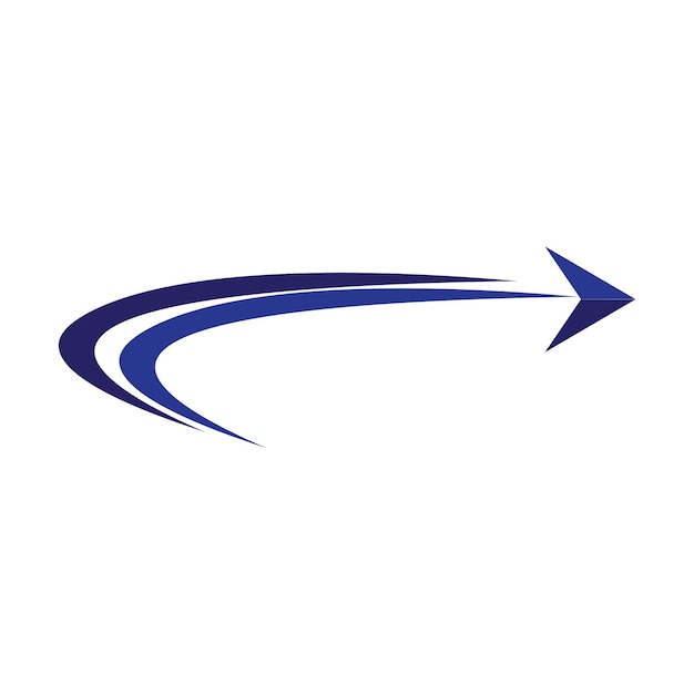 diseño vectorial de logotipo de velocidad más rápida
