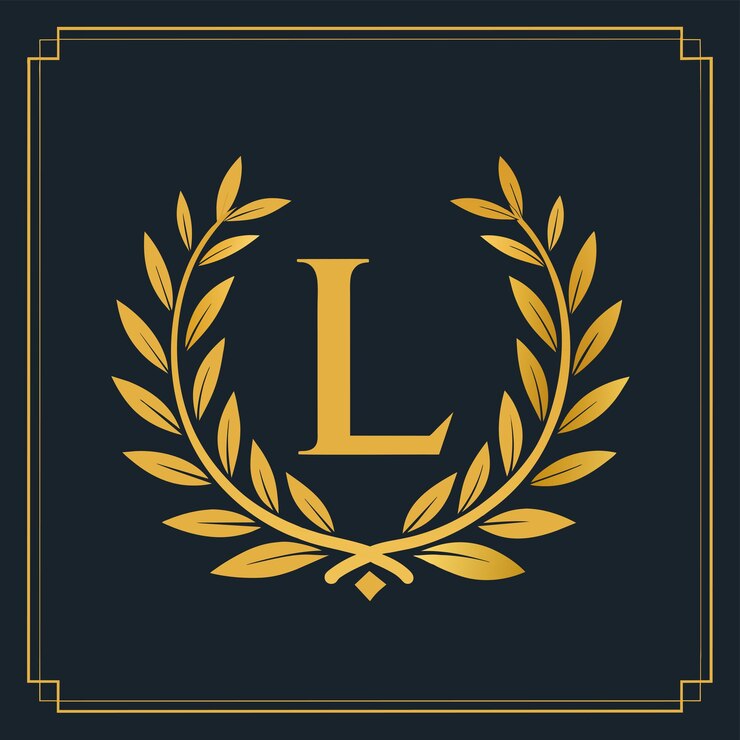 Vector diseño vectorial de logotipos de letras de lujo ilustración de íconos