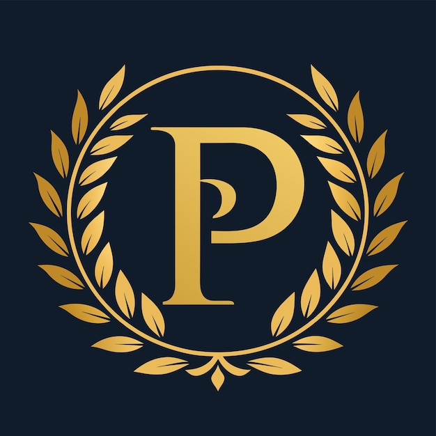 Diseño vectorial de logotipos de letras de lujo Ilustración de íconos