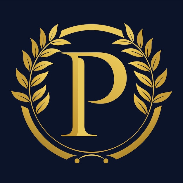 Diseño vectorial de logotipos de letras de lujo Ilustración de íconos