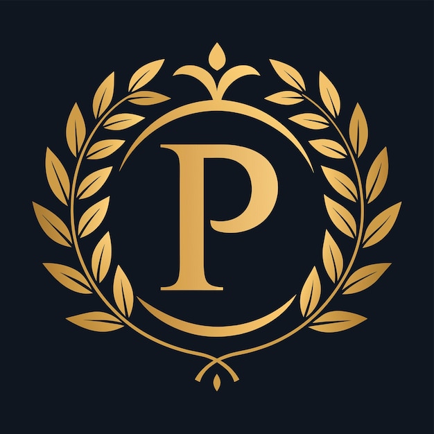 Diseño vectorial de logotipos de letras de lujo Ilustración de íconos