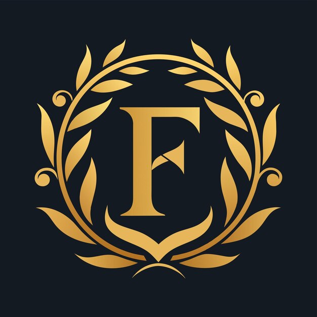 Diseño vectorial de logotipos de letras de lujo Ilustración de íconos