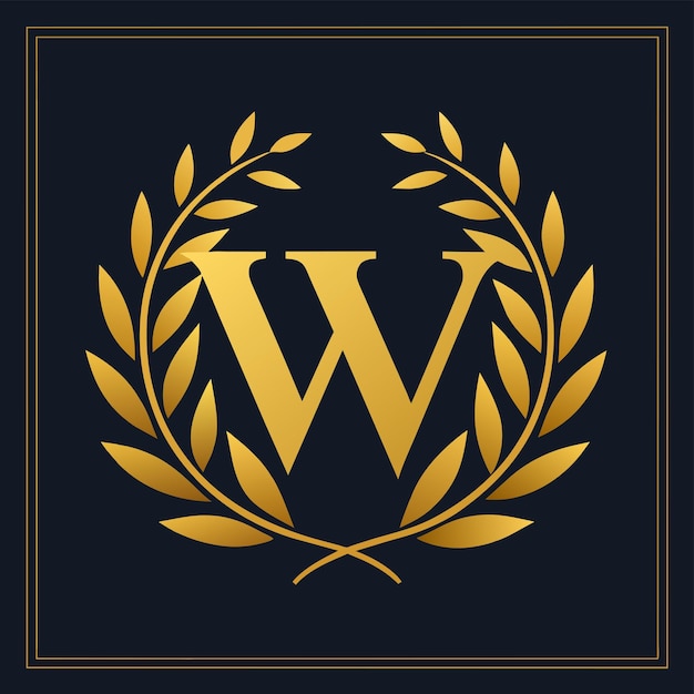 Diseño vectorial de logotipos de letras de lujo Ilustración de íconos