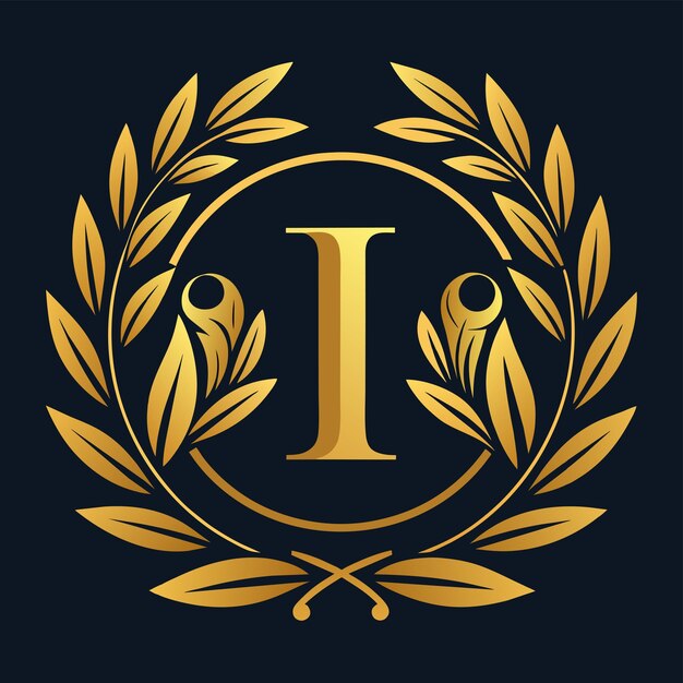 Diseño vectorial de logotipos de letras de lujo Ilustración de íconos