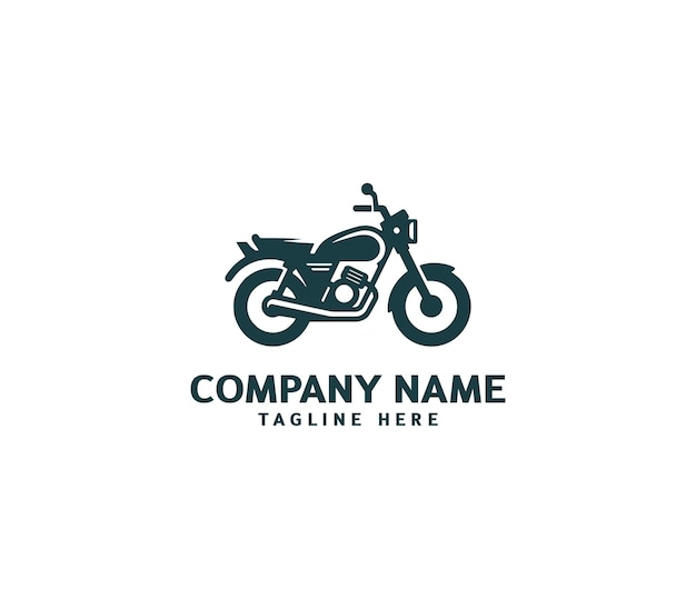 Diseño vectorial de logotipos de motocicletas Concepto de logotipo de motocicleta Carrera de motocicleta de velocidad en la motocicleta deportiva