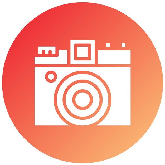Diseño vectorial Lomografía Estilo del icono