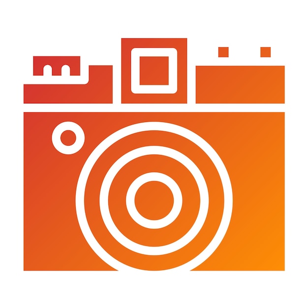 Diseño vectorial Lomografía Estilo del icono