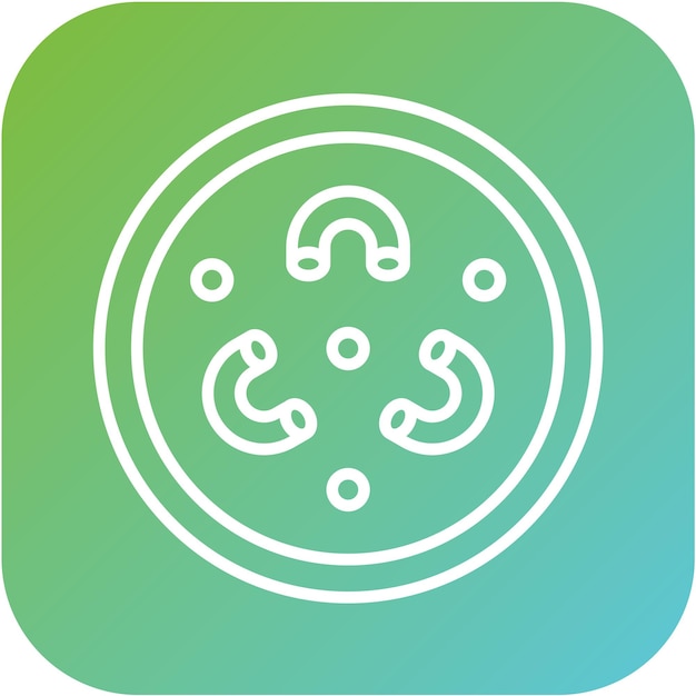 Diseño vectorial Mac N estilo de icono de queso