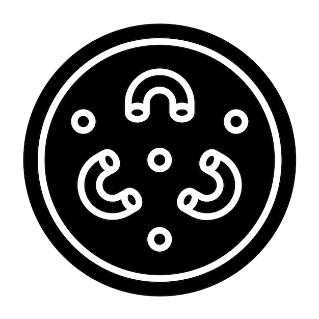 Diseño vectorial Mac N estilo de icono de queso
