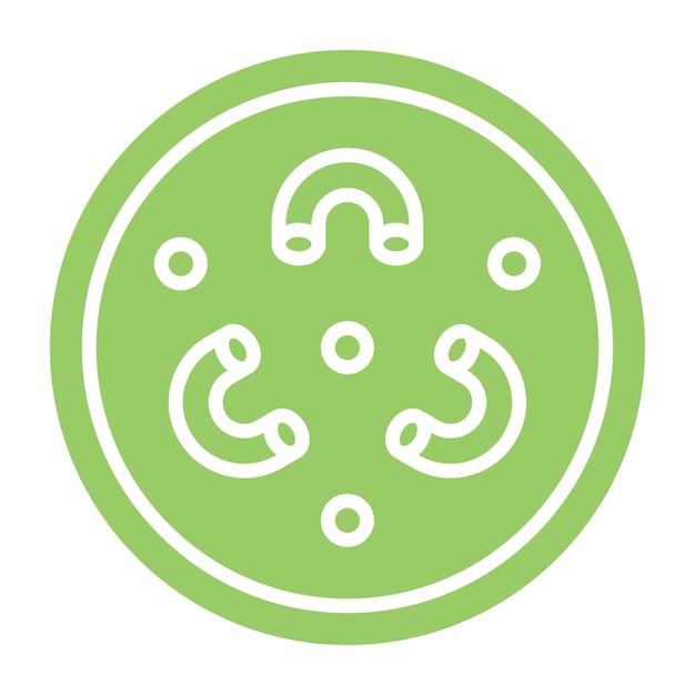Diseño vectorial Mac N estilo de icono de queso