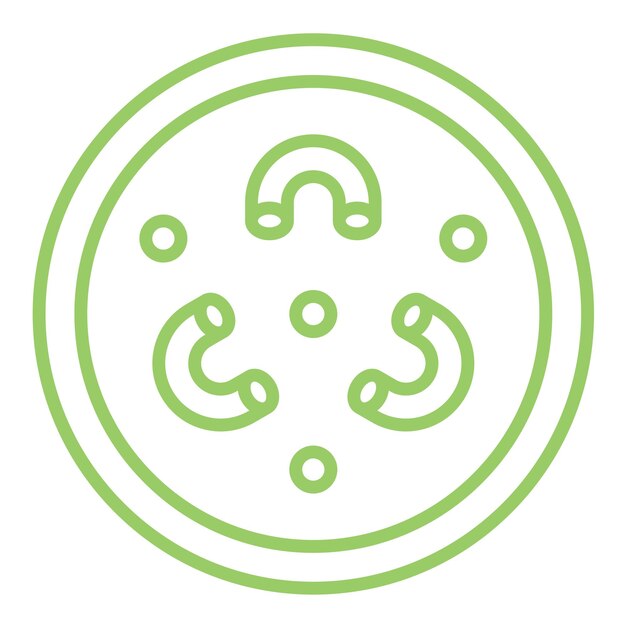 Diseño vectorial Mac N estilo de icono de queso