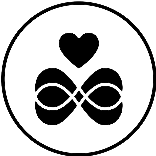 Diseño vectorial de las mamás estilo icono de amor eterno
