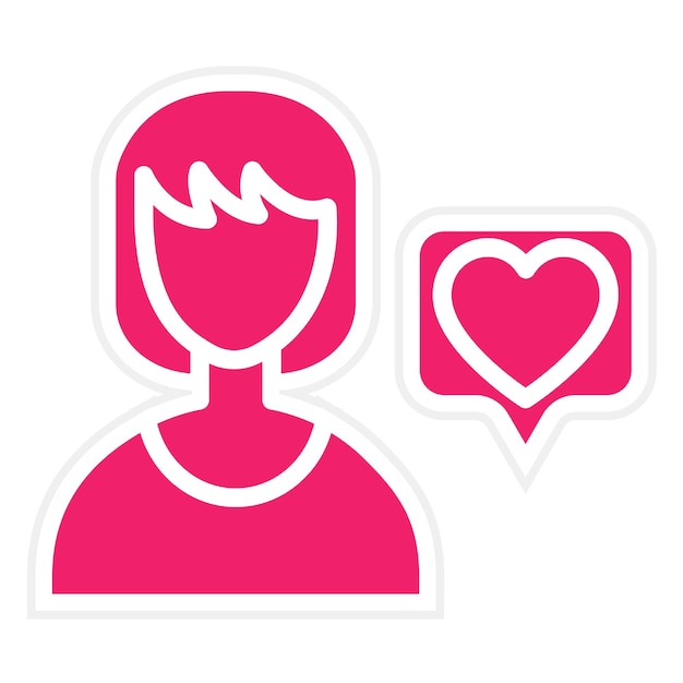 Diseño vectorial a las mamás que aman el estilo del icono del legado