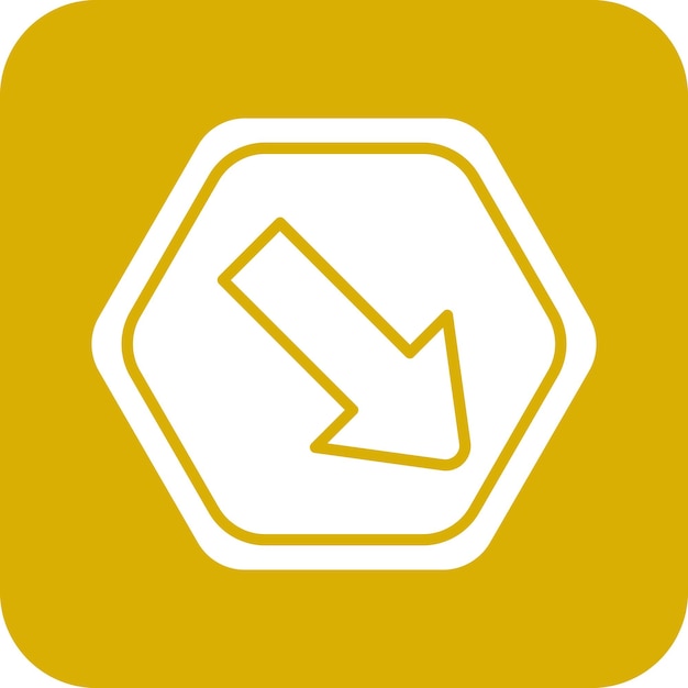 Diseño vectorial Mantenga el estilo del icono a la derecha