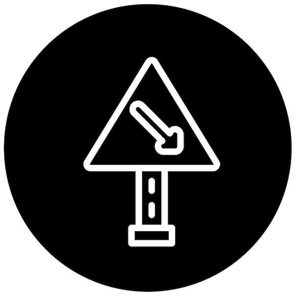 Diseño vectorial Mantenga el estilo del icono a la derecha