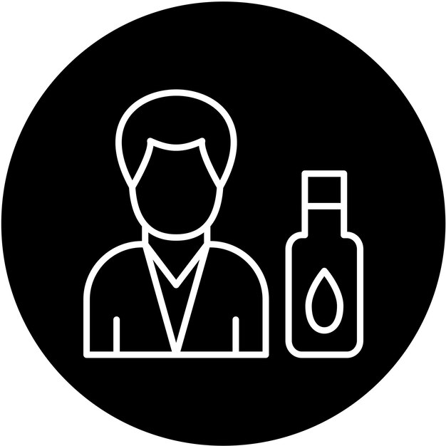 Diseño vectorial Mantenga el estilo del icono hidratado