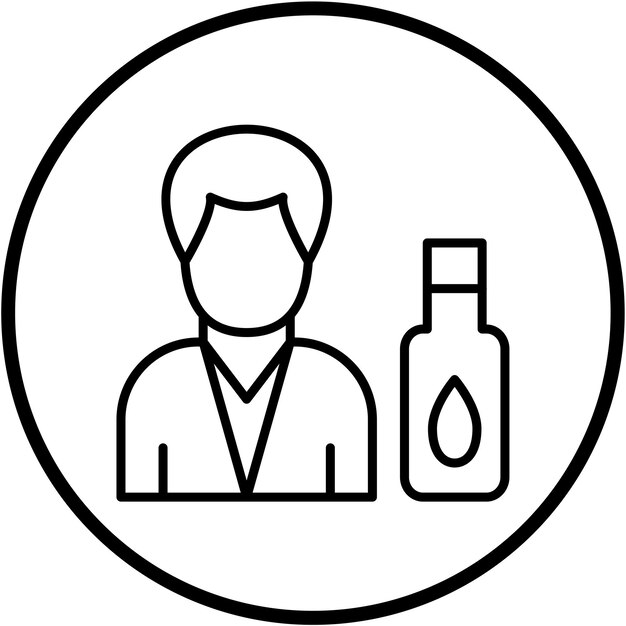 Diseño vectorial Mantenga el estilo del icono hidratado